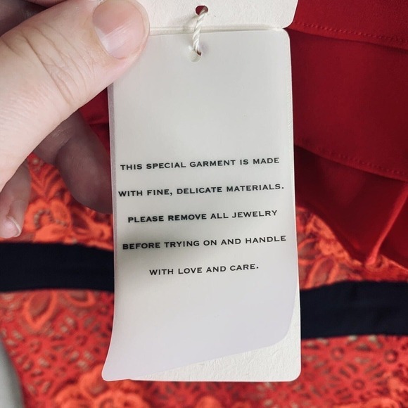 For Love & Lemons Chianti Off Shoulder Ruffle Dress Womens Size Small NWT $308 - Picture 6 of 11